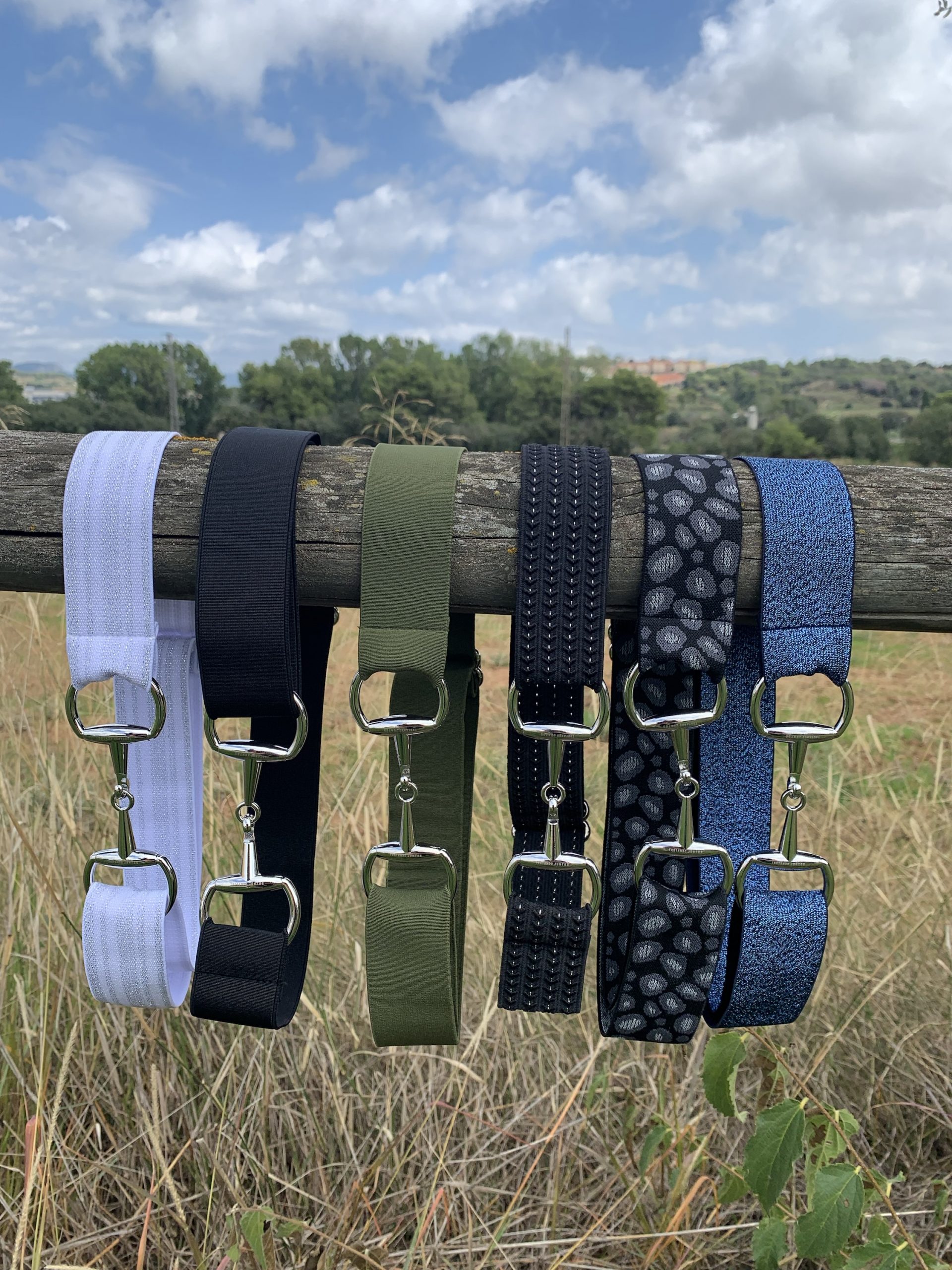 Cinturón Elástico Clásico con Hebilla de Bocado