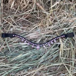 Frontalera de Brillantes Rosa con Colgantes "Rosé Cascade"