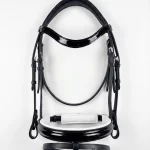 Cabezada Doma Charol Premium "Lux-Patent" (Forro Blanco)