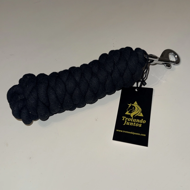 Ramal de Algodón Trenzado con Mosquetón de Acero Inoxidable (2m) - Imagen 4