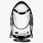 Brida Doma Charol Premium "Lux-Patent" (Interior cuero Blanco)